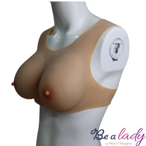 Be a Lady Low Neck Breast Plate D Cup from Nice 'n' Naughty