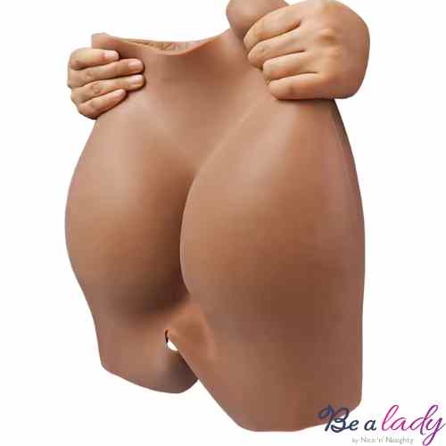 Be a Lady Silicone Buttock Enhancing Pants Natural Skin Tone from Nice 'n' Naughty