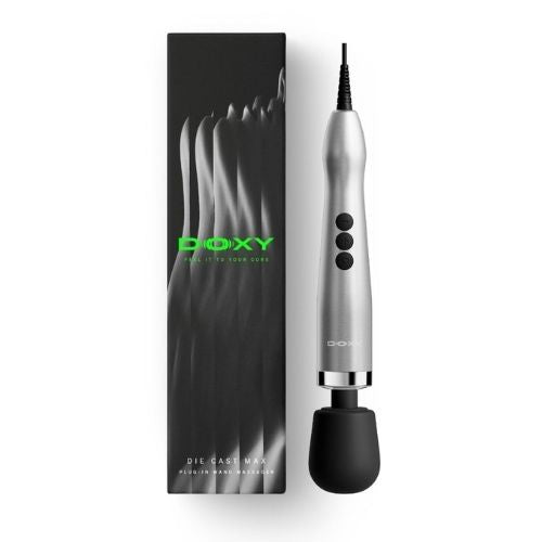 Doxy 2.0 Die Cast Max Plug In Wand from Nice 'n' Naughty