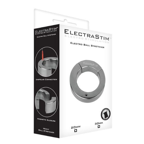 ElectraStim Electro Ball Stretcher Silver from Nice 'n' Naughty