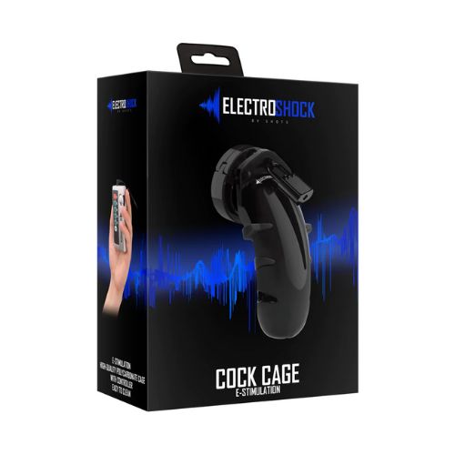 ElectroShock E-Stimulation Cockcage Black from Nice 'n' Naughty
