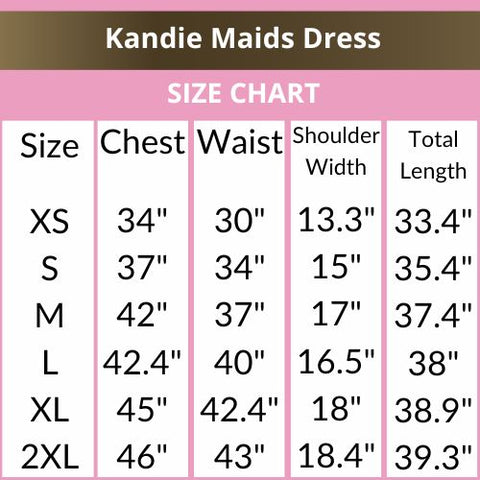 Nice 'n' Naughty Kandie Sissy Maids Dress Pink from Nice 'n' 
Naughty