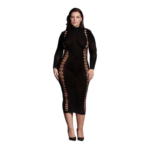Le Desir Carme XI Dress with Turtleneck Black from Nice 'n' Naughty