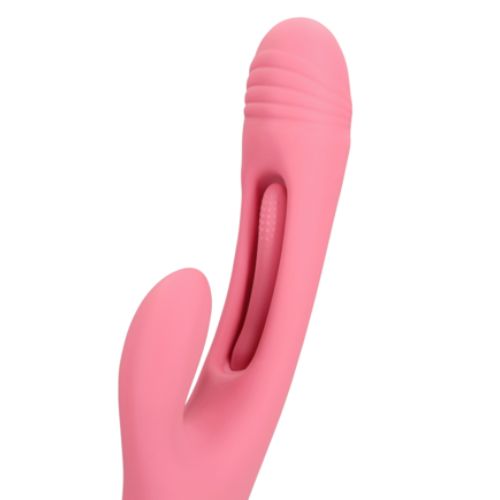 Loveline Flapping G-Spot Rabbit Vibrator Pink Arabesque from Nice 'n' Naughty