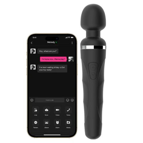 Lovense Domi 2 Wand Massager from Nice 'n' Naughty