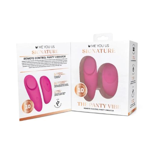 Me You Us Signature The Panty Vibe Pink from Nice 'n' Naughty