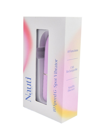 Nauti Petites 10 Speed G-Spot Vibrator Purple from Nice 'n' Naughty