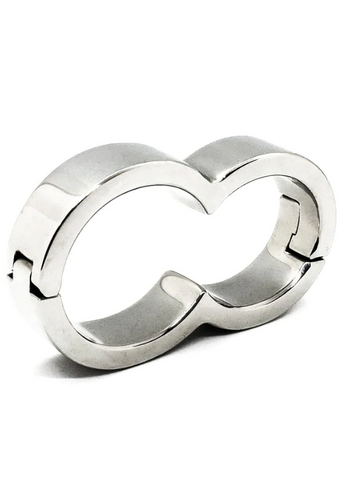 Nice 'n' Naughty Super Eight Hinged Cock Ring Stainless Steel from Nice 'n' Naughty