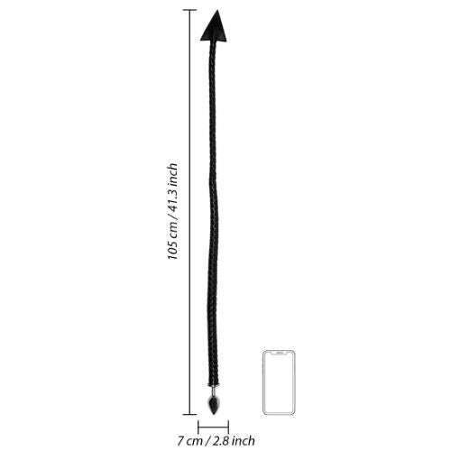 Ouch! Devils Tail Anal Plug Black from Nice 'n' Naughty