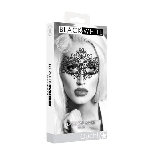 Ouch! Queen Lace Mask Black from Nice 'n' Naughty