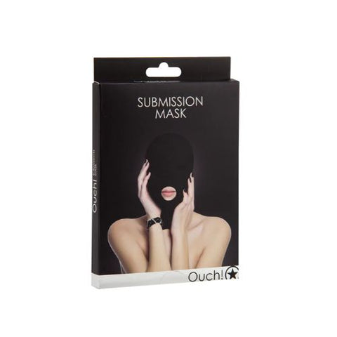 Ouch! Submission Mask Black from Nice 'n' Naughty