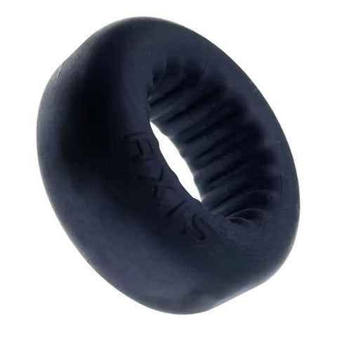 Oxballs Axis Rib Griphold Cockring Black Ice from Nice 'n' Naughty