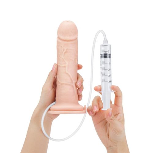 Prowler RED Ultra Cock Realistic Squirting Dildo 8" from Nice 'n' Naughty