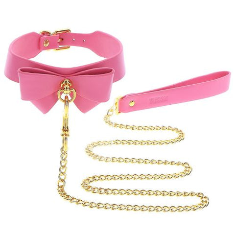 Taboom Malibu Collar and Leash Pink from Nice 'n' Naughty