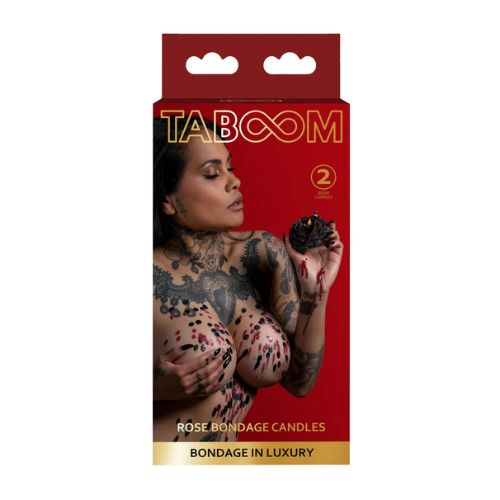 Taboom Rose Japanese Drip Candle 2 pcs from Nice 'n' Naughty