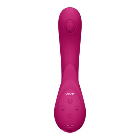 Vive Miki Pulse Wave & Flickering G-Spot Vibrator Pink from Nice 'n' Naughty