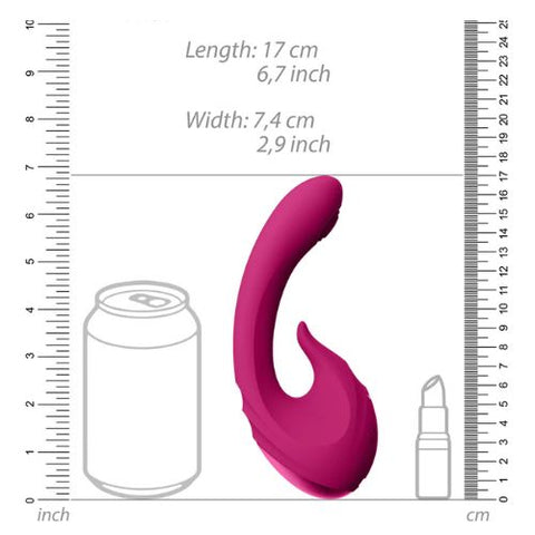 Vive Miki Pulse Wave & Flickering G-Spot Vibrator Pink from Nice 'n' Naughty